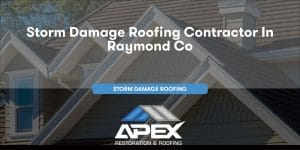 Storm Damage Roofing in Raymond Colorado