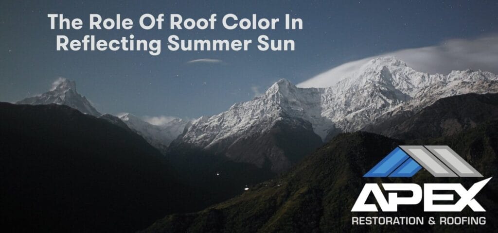 The Role of Roof Color in Reflecting Summer Sun