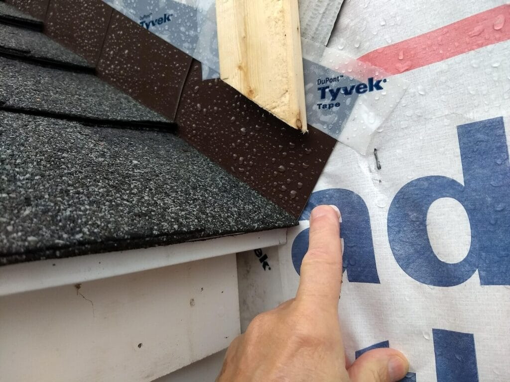 Roof flashing